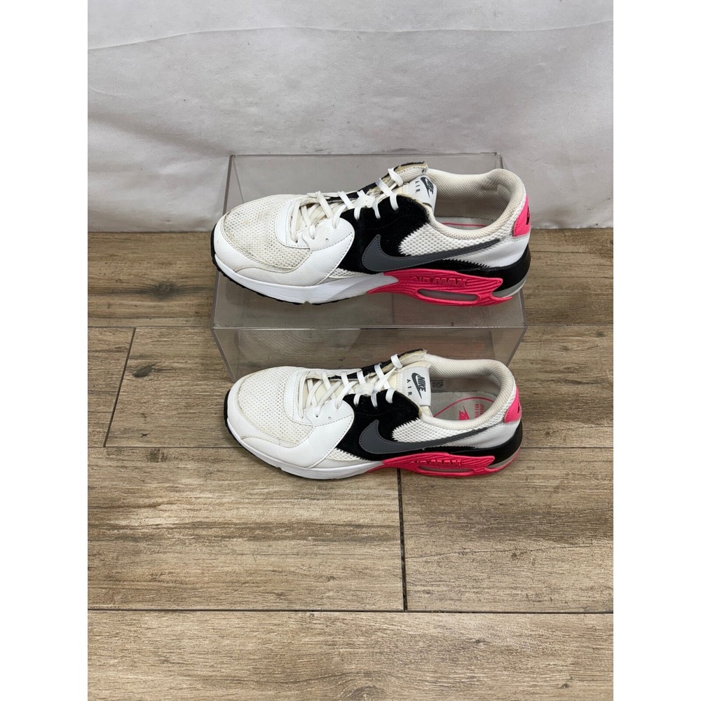 Nike Air Max Excee Running Shoes Low Top Comfort Sneakers White Pink Size 7 - Picture 4 of 10